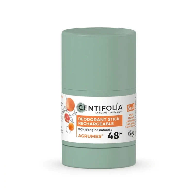 Déodorant Stick Rechargeable Agrumes - 50 g - Centifolia