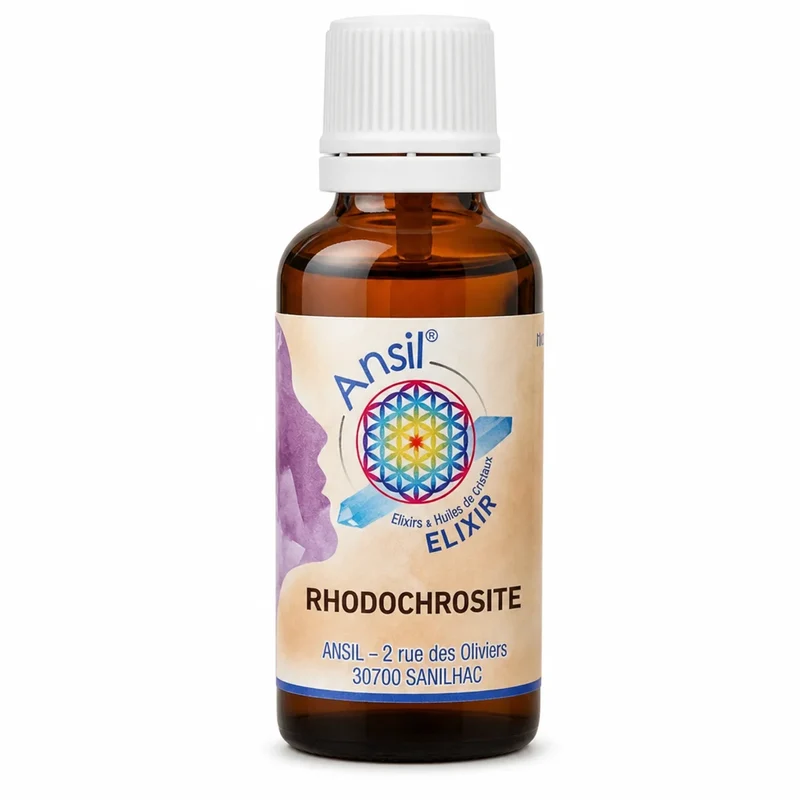 Elixir de cristal de Rhodochrosite - 30 ml - Ansil
