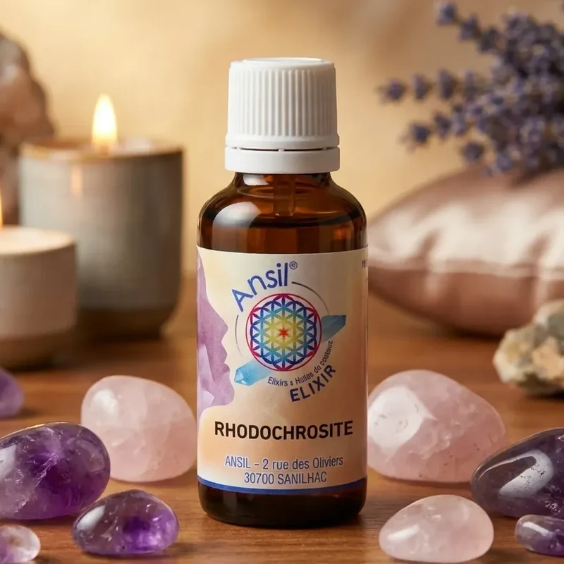 Elixir de cristal de Rhodochrosite - 30 ml - Ansil