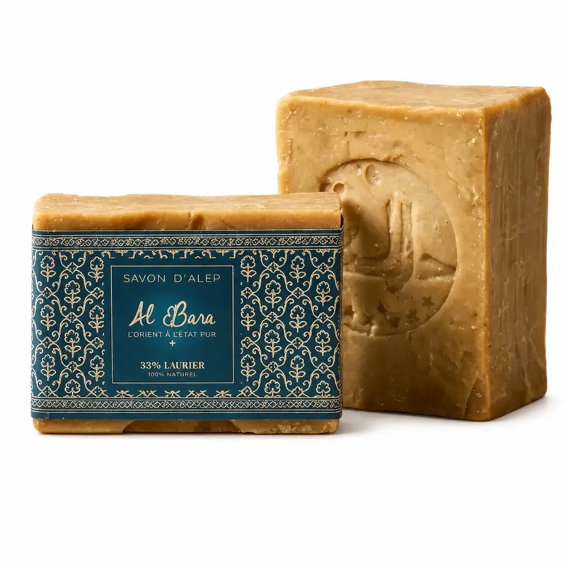 Savon d’Alep 35% Laurier – 200 g – Al Bara