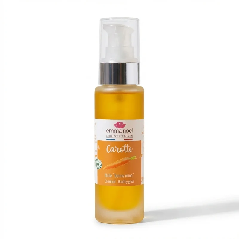 Macérat huileux de carotte bio - 50 mL - Emma Noël