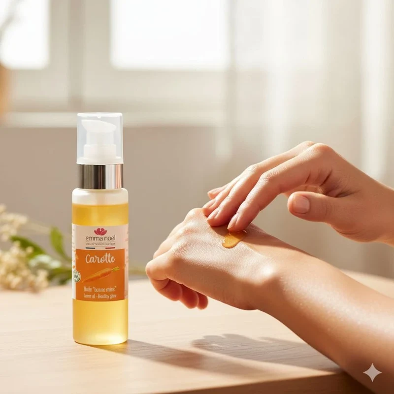 Macérat huileux de carotte bio - 50 mL - Emma Noël