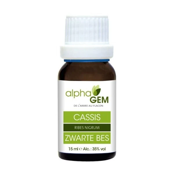 Macérat de bourgeons de cassis bio - 15 ml - Alphagem