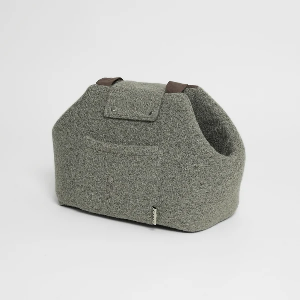 Sac de transport pour chien Carrier Bag Curl Taupe – Staey