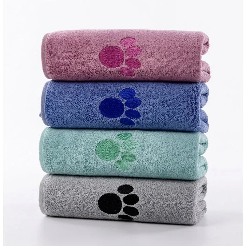 Serviette Légère en Microfibre pour Chien 75 x 35 cm