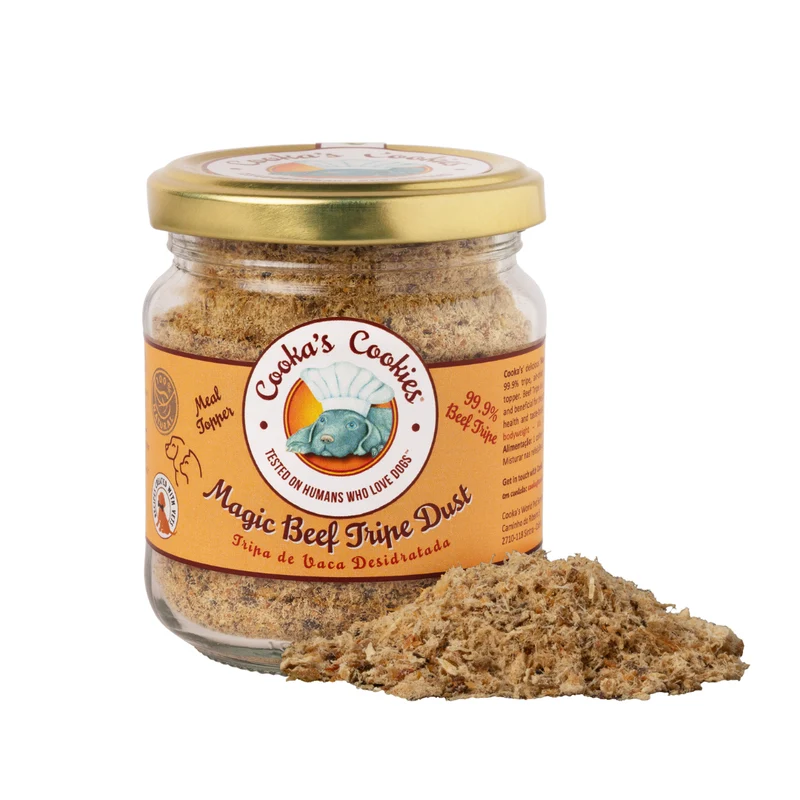 Poudre de tripes de bœuf - Topping pour alimentation - Chien et Chat
