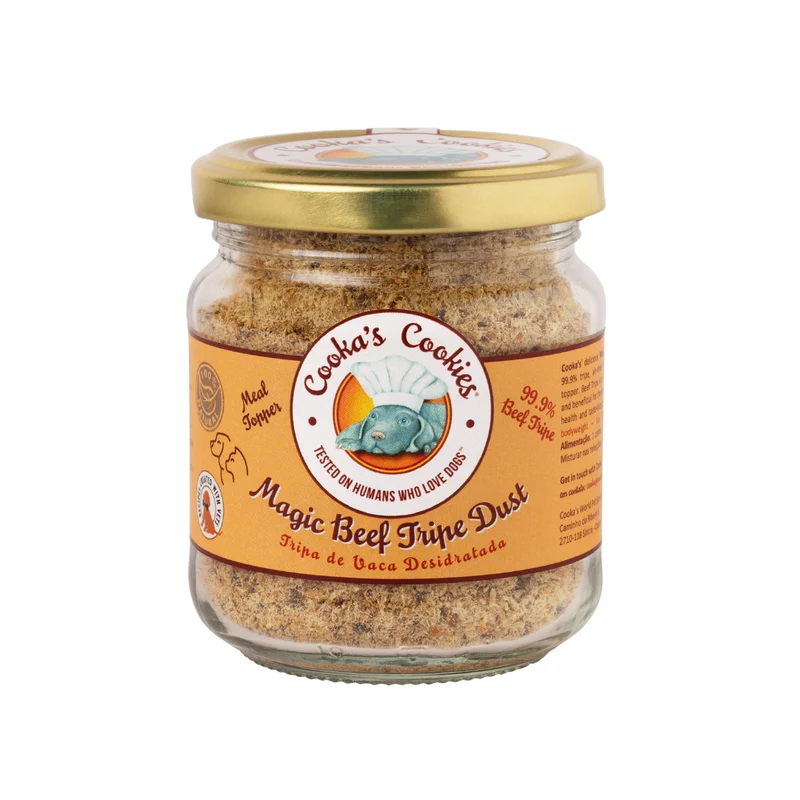 Poudre de tripes de bœuf - Topping pour alimentation - Chien et Chat