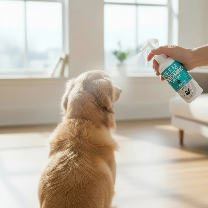 Spray Toilettage au Neem Chien pour Chien