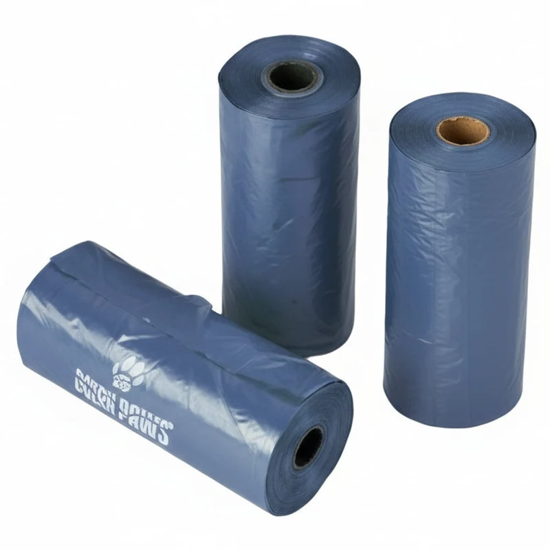 Sac ramasse-crottes compostables en amidon de maïs lot de 3 rouleaux