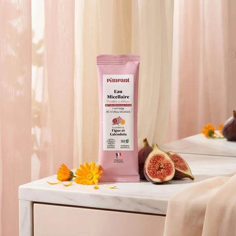 Eau micellaire (recharge) - Figue & Calendula - Pimpant