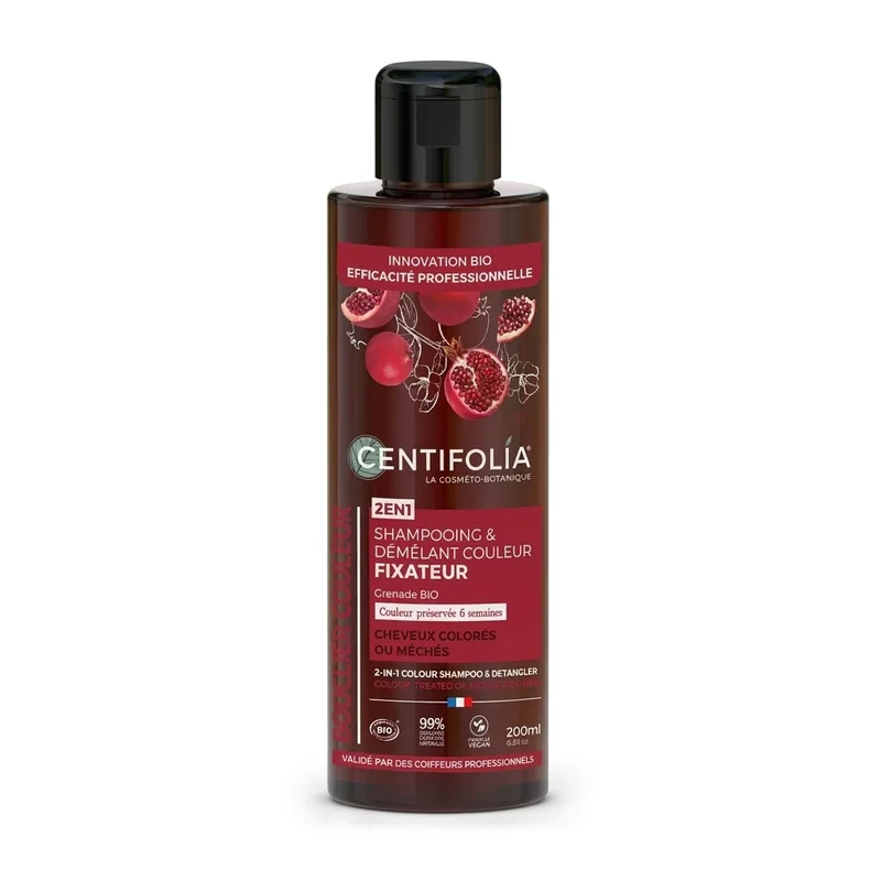 Shampooing & Démélant Couleur 2 en 1 Bio - 200 ml - Centifolia