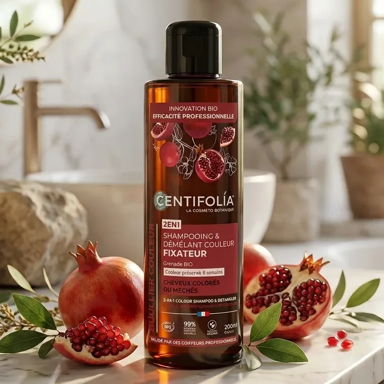 Shampooing & Démélant Couleur 2 en 1 Bio - 200 ml - Centifolia