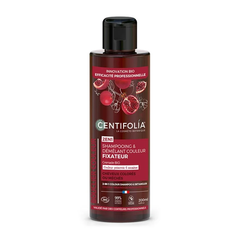 Shampooing & Démélant Couleur 2 en 1 Bio - 200 ml - Centifolia