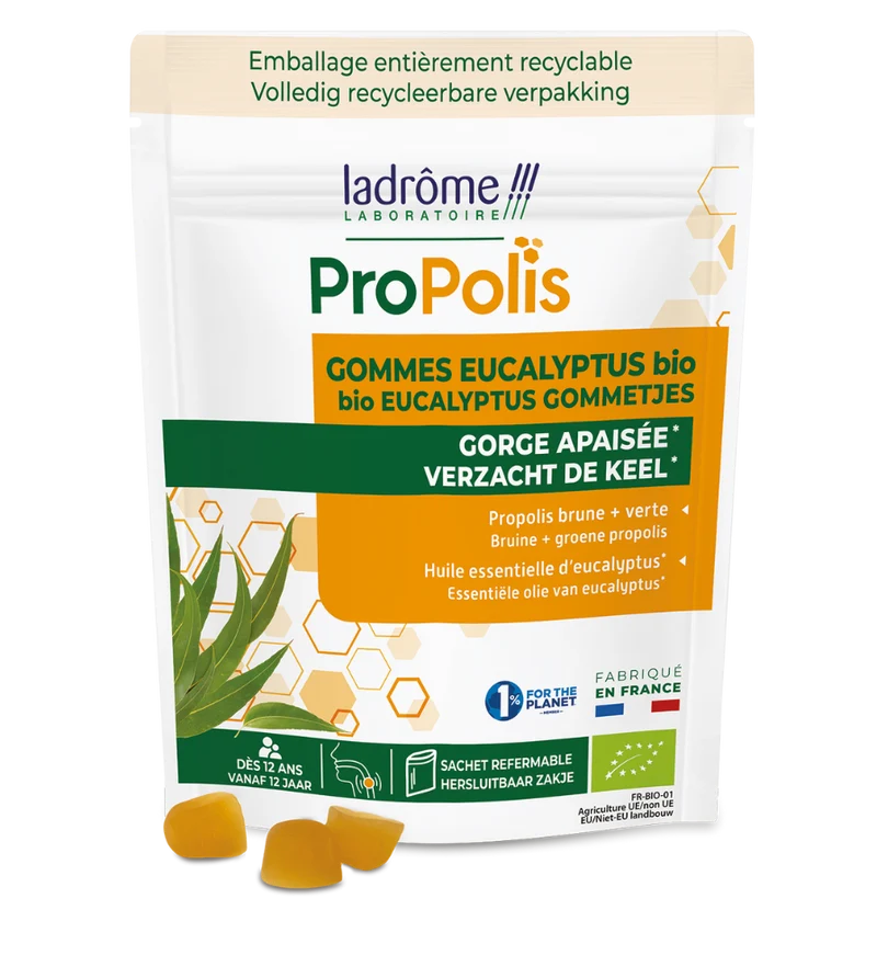 Gommes Propolis et Eucalyptus bio