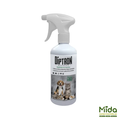 Repulsif naturel contre les insectes pour animaux de compagnie DIPTRON 500 ml