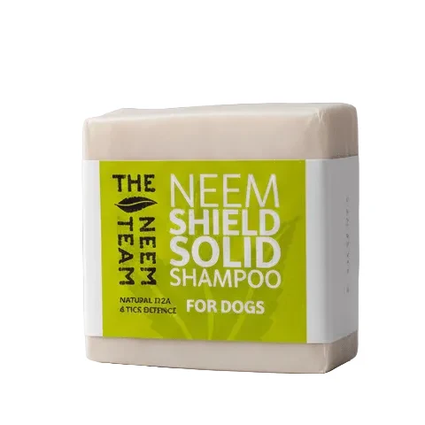 Shampoing solide au neem & coco – anti-parasitaire pour chien Neem Shield
