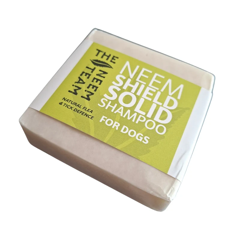 Shampoing solide au neem & coco – anti-parasitaire pour chien Neem Shield