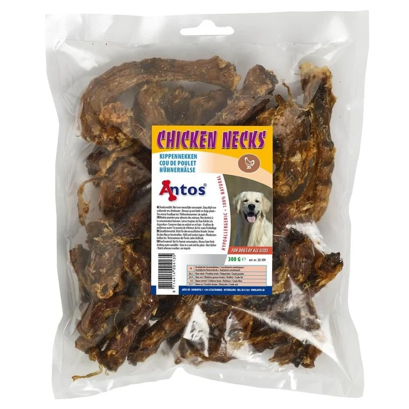 Cous de poulet pour chien 300g