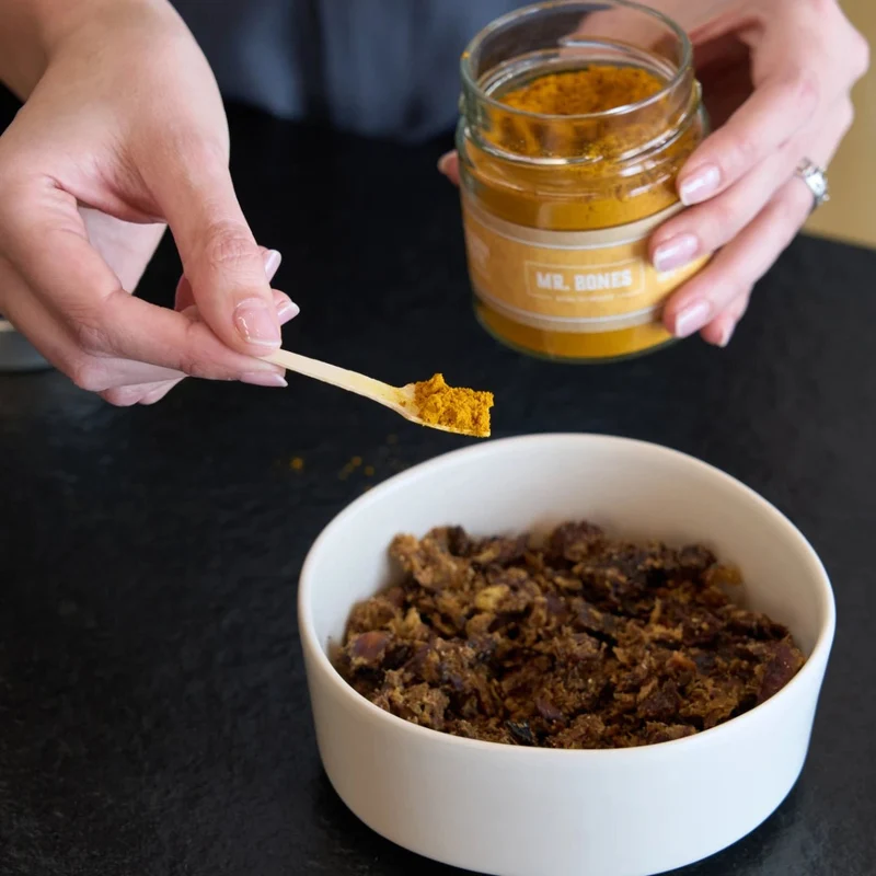 Pâte de curcuma en poudre pour Chiens et Chats – Mr Bones