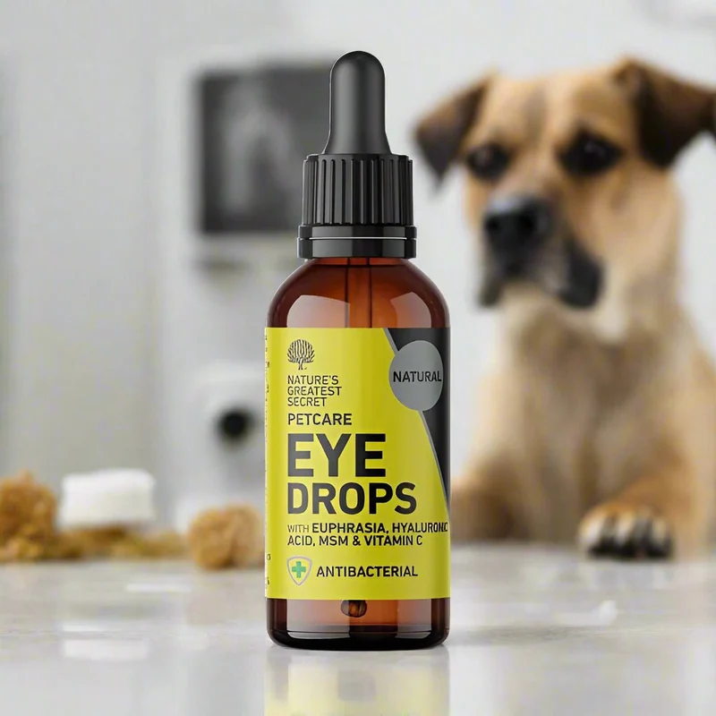 Gouttes Yeux Argent Colloïdal Chien & Chat