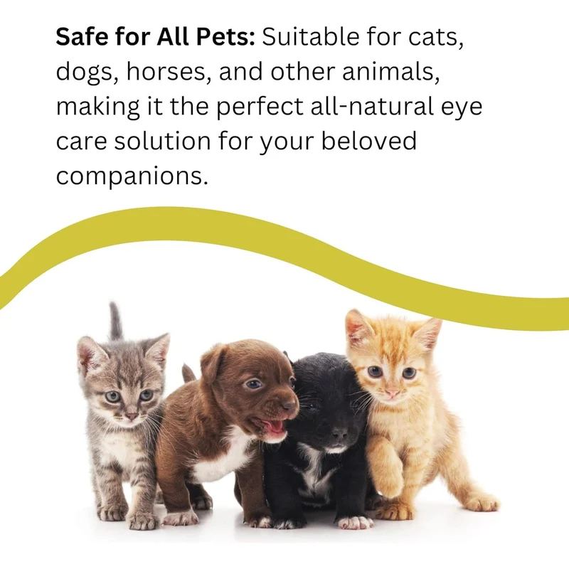 Gouttes Yeux Argent Colloïdal Chien & Chat