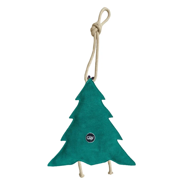 Jouet Écologique pour chien original - Sapin de Noël XL.
