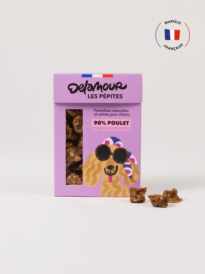 Friandises pour chien - Les Pépites au Poulet 🐓 - Delamour