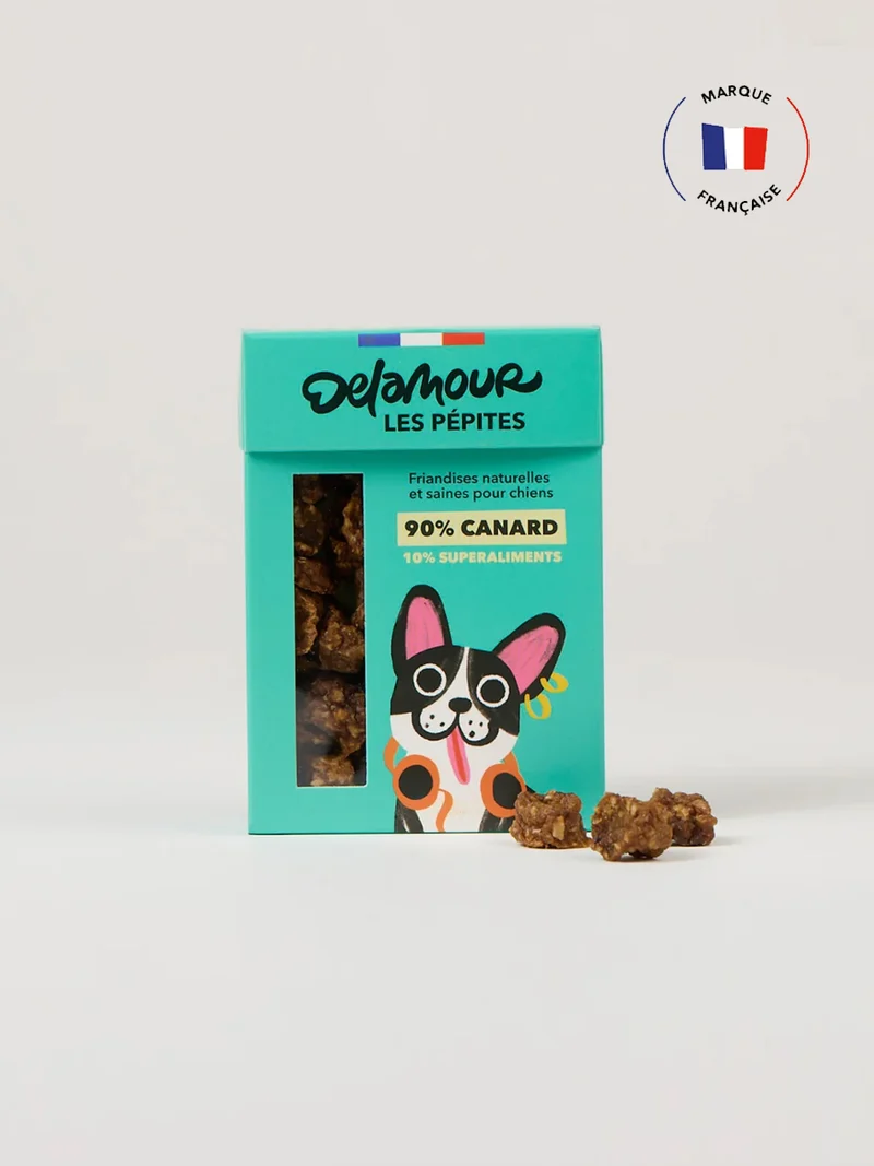 Friandises pour chien - Les Pépites au Canard 🦆 - Delamour