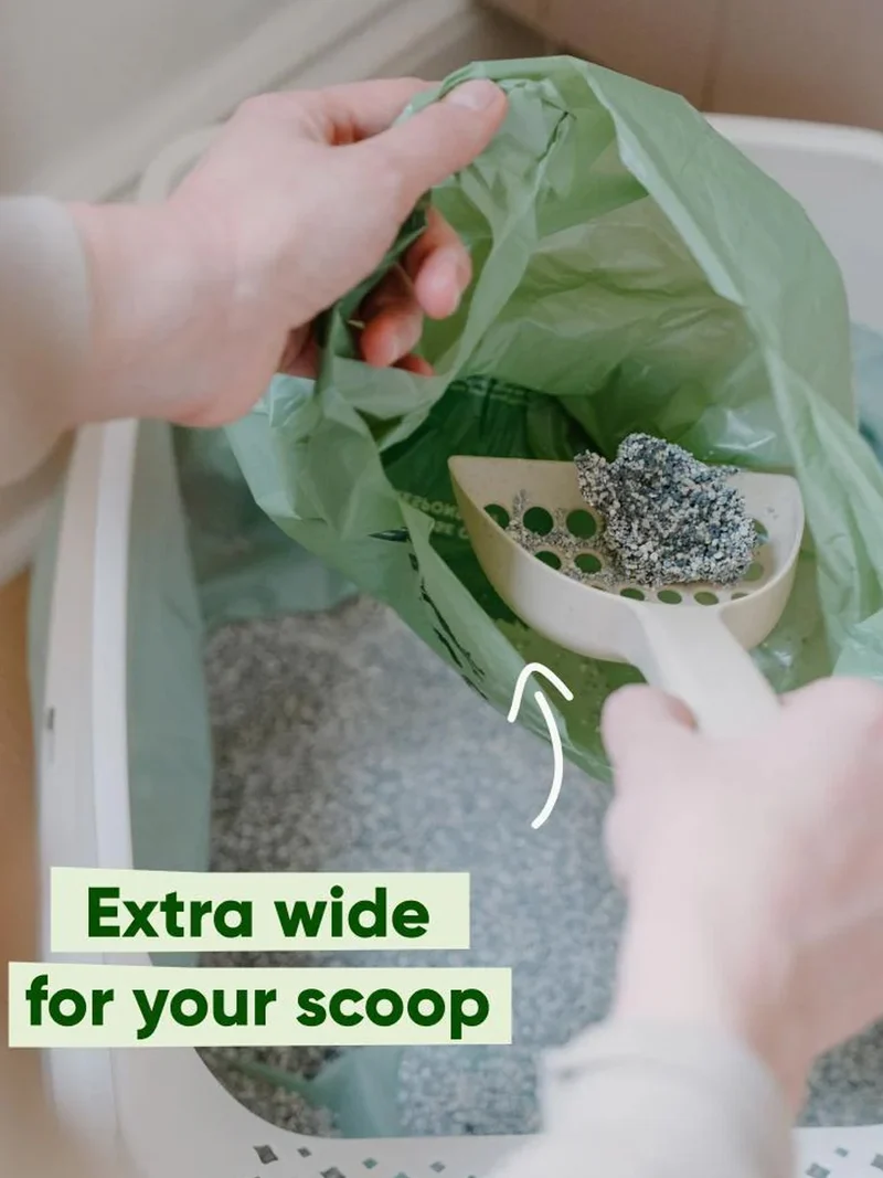 Sacs à crottes pour chat parfumés à la menthe - Becopets