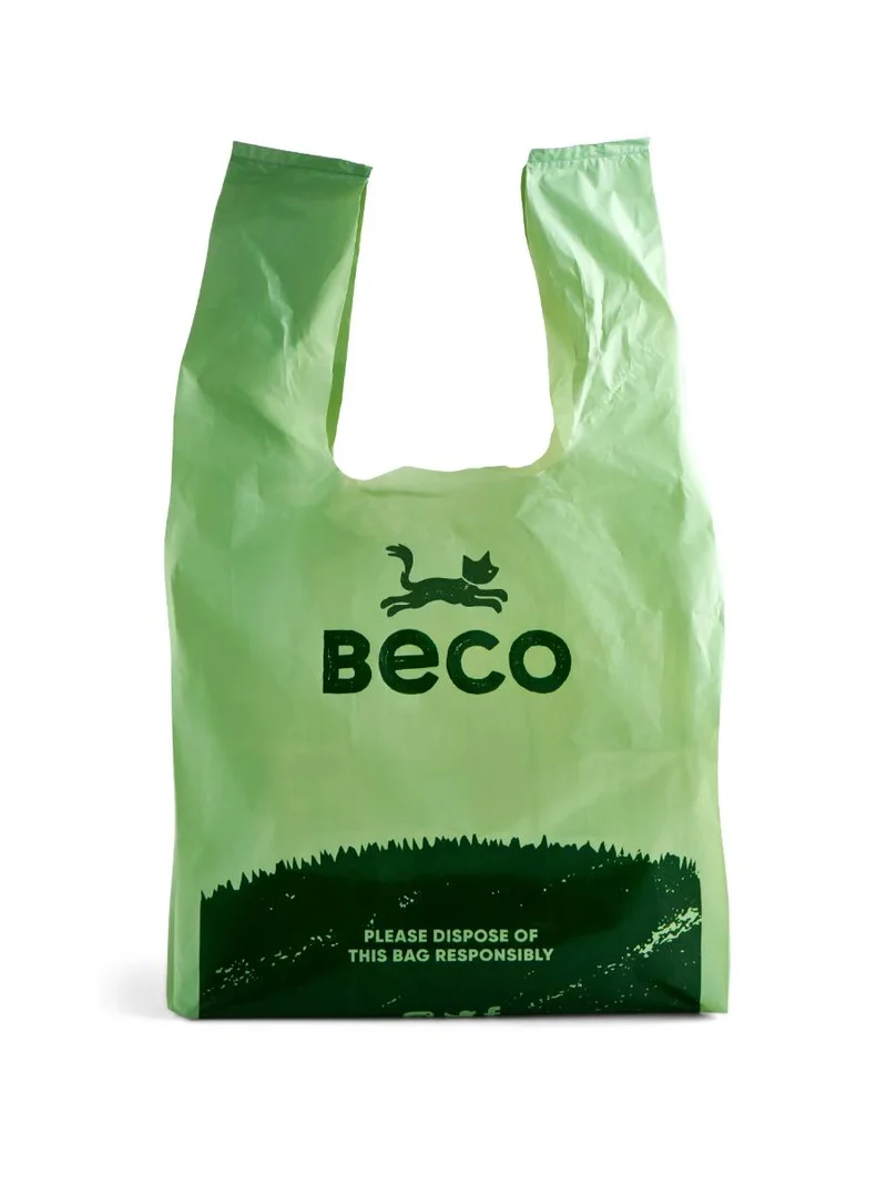 Sacs à crottes pour chat parfumés à la menthe - Becopets