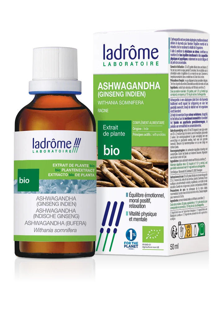 Ashwagandha (Ginseng indien) - Extrait bio
