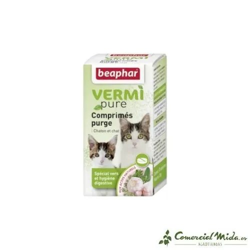 BEAPHAR VERMÍ PURE Antiparasitaire Interne pour Chats