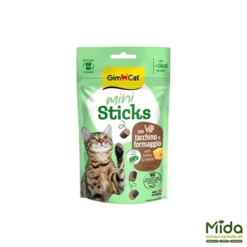 GimCat Mini Sticks Para Gatos