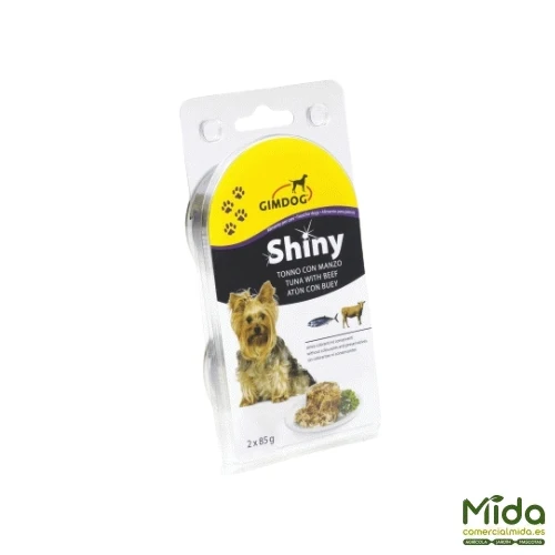 Snacks GimDog Shiny 2x85 gr en Lata para Perros