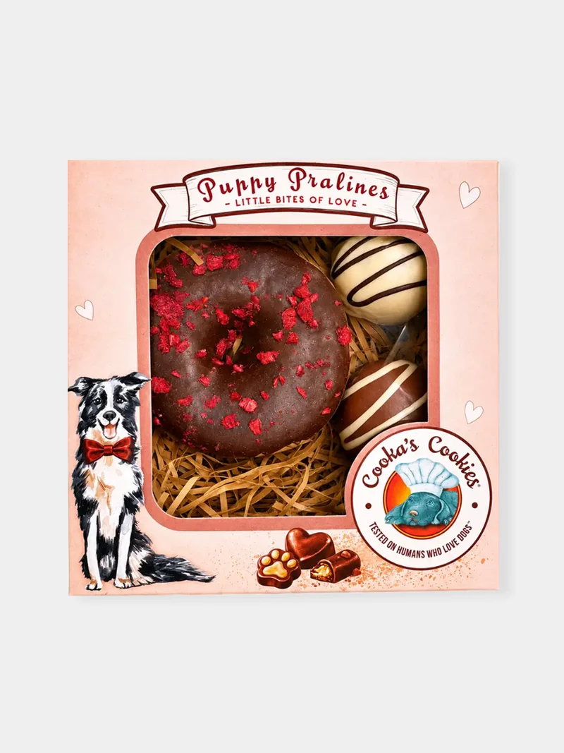 Assortiments de 3 gâteaux pour chien Puppy Pralines 🍩 – Cooka's Cookies