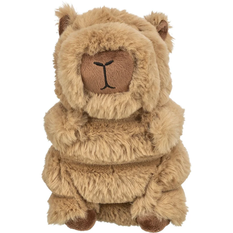 TRIXIE Peluche Capybara pour chien avec couineur – 14 cm