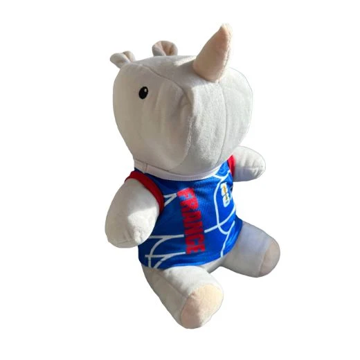 TRIXIE Peluche Raymond le Rhino – France, Coupe du Monde 2026