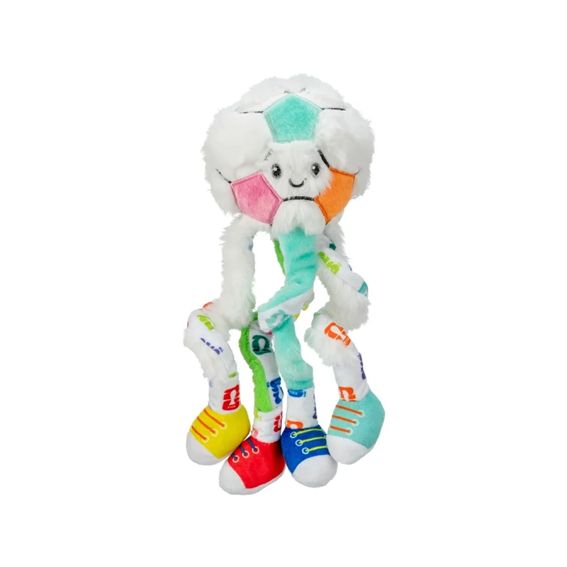 FIFA 2026 Ballon de Foot avec Pieds Jouet pour Chien 32 cm Multicolore