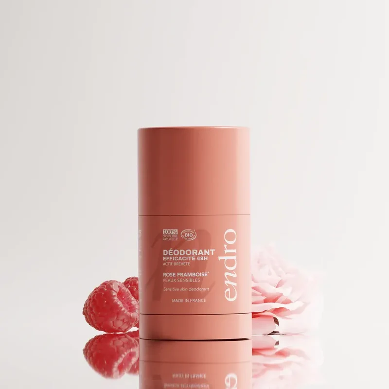 Recharge déodorant stick - Parfum rose-framboise - Endro