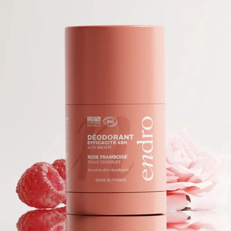 Recharge déodorant stick - Parfum rose-framboise - Endro