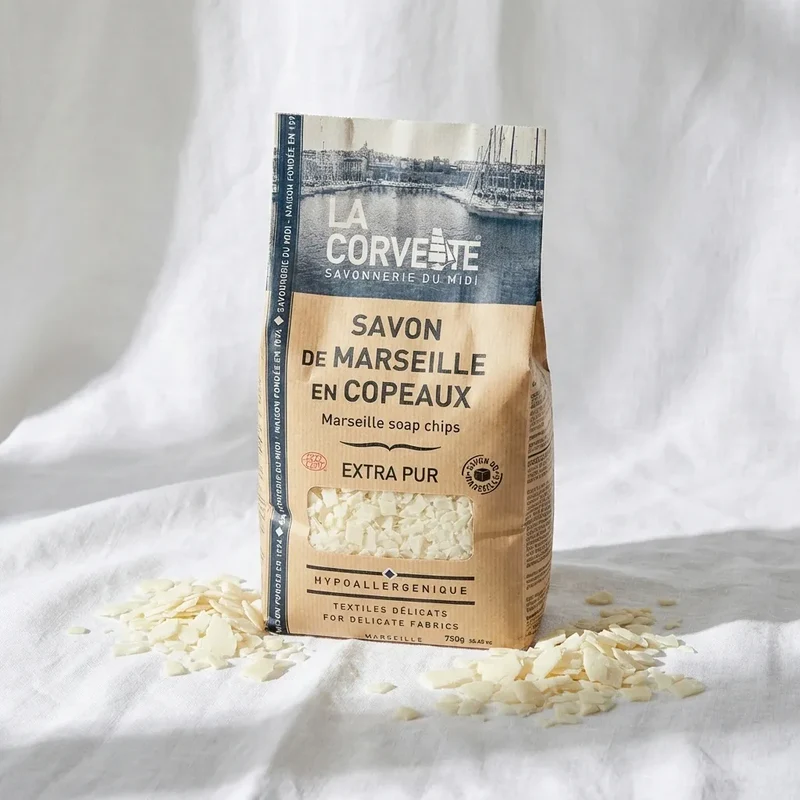 Savon de Marseille en Copeaux - 750g - La Corvette