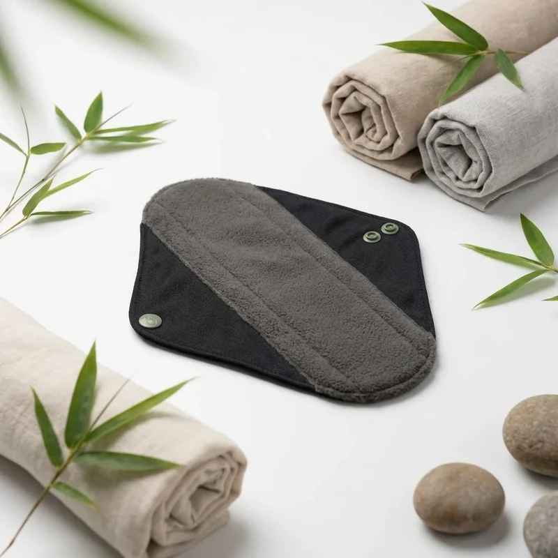 Serviette Hygiénique lavable - Flux moyen - Bambaw
