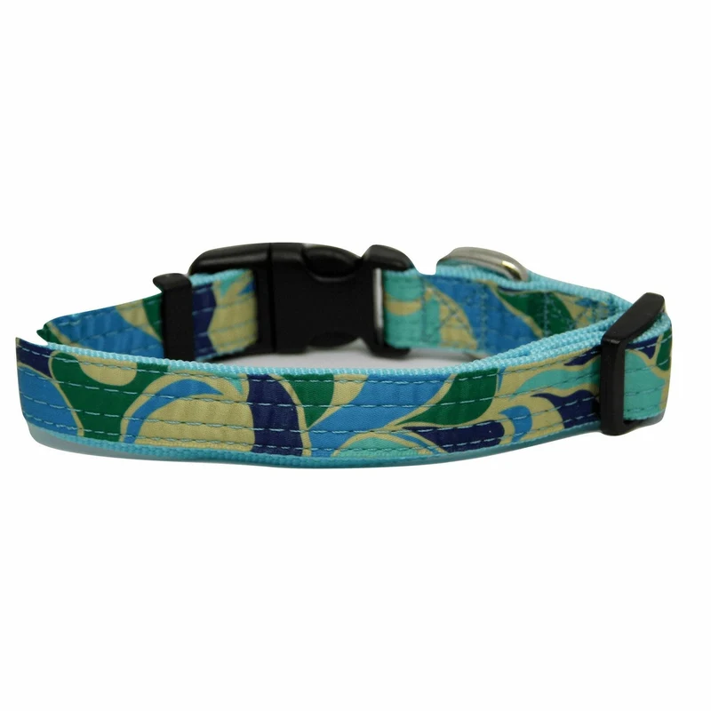 Collier pour chien motif Azur