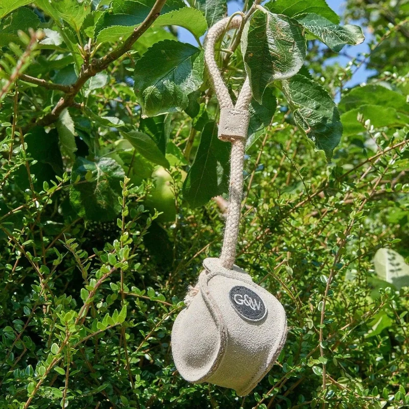 Jouet balle avec corde pour chien Écologique