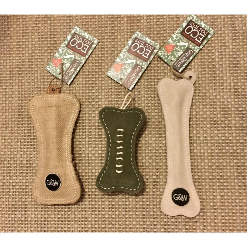 Bone Buddy – Jouet Écologique pour Chien en Daim