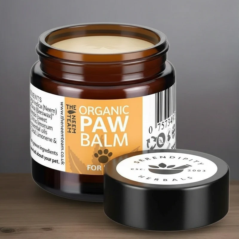 Baume au Neem – Pattes & Coussinets pour Chien 100 % Naturel & Bio