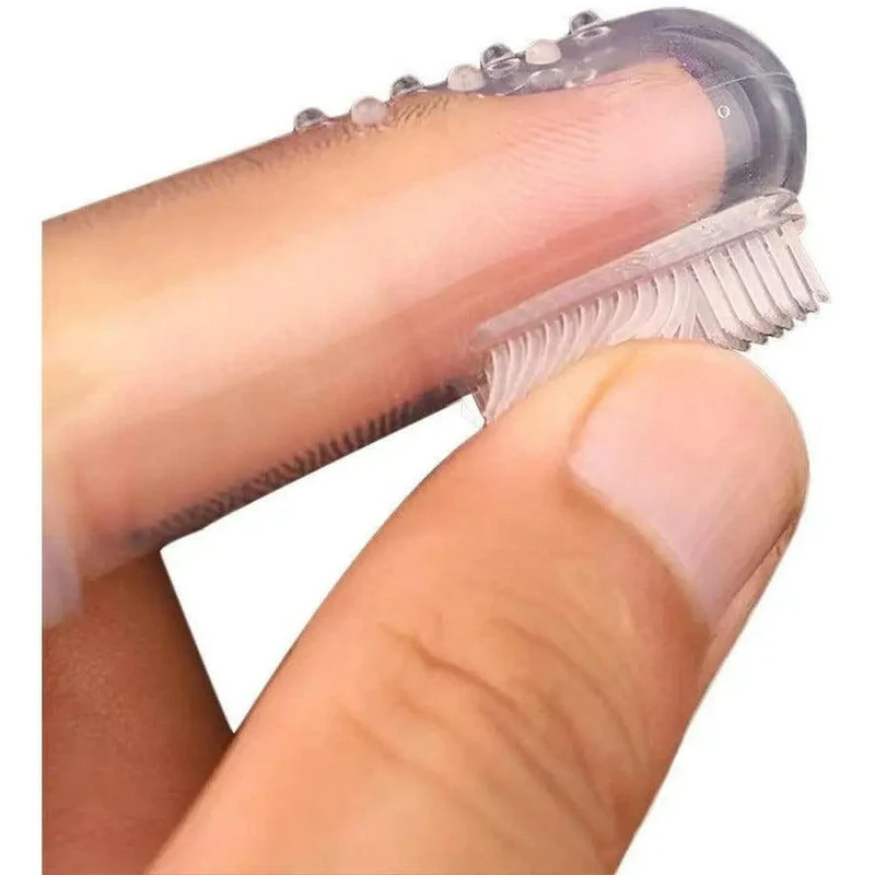 Brosse à dents doigtier en silicone