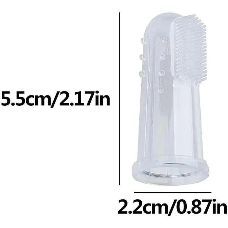 Brosse à dents doigtier en silicone