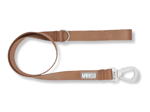 Laisse chien recyclée MORSO® – Collection Solid Color