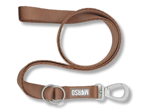 Laisse chien recyclée MORSO® – Collection Solid Color